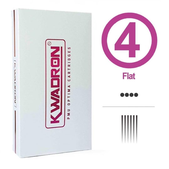 Kwadron PMU Optima 35/4 FLPT Flat Point Taper - Kartuş PMU İğnesi