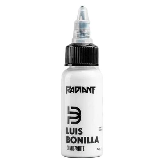Luis Bonilla Comic White - Radiant Tattoo Dövme Boyası - 1oz/30ml
