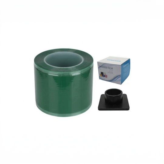 Makina Koruyucu Bariyer Film Rulo - 10cmx15cm Yeşil