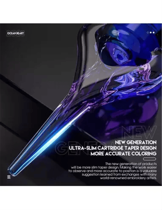 Mast Ocean Heart Cartridges 1203 RL Long Taper - Kartuş Kalıcı Makyaj İğnesi