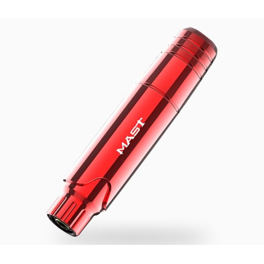 Mast P10 Pro Red 3.0mm Stroke Kablosuz Dövme ve Kalıcı Makyaj Makinesi - Kırmızı