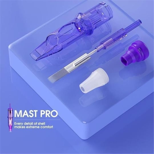 Mast Pro 1211 RM-1 11RM 0.35mm Long Taper Kartuş Dövme İğnesi 20’li