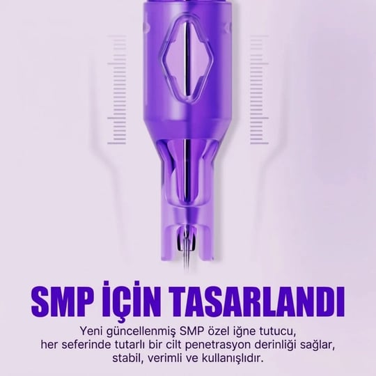 Mast SMP Pro 0803 RL 3 RL 0.25mm Round Liner Long Taper Kartuş Dövme ve PMU İğnesi 20 Adet