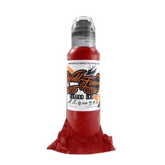 Master Mike Red - World Famous Ink Dövme Boyası - 1oz/30ml