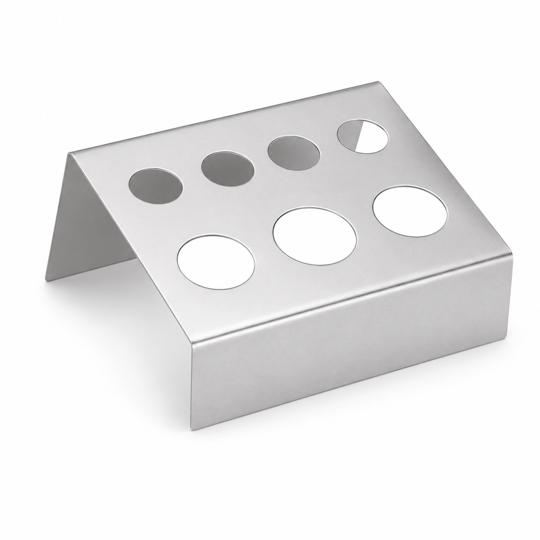Metal Boya Kabı Standı - Silver