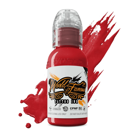 Oleg Ussr Red - World Famous Ink Dövme Boyası - 1oz/30ml