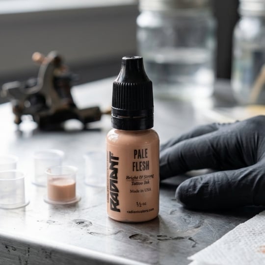 Pale Flesh - Radiant Tattoo Dövme Boyası  - 0,5oz/15ml