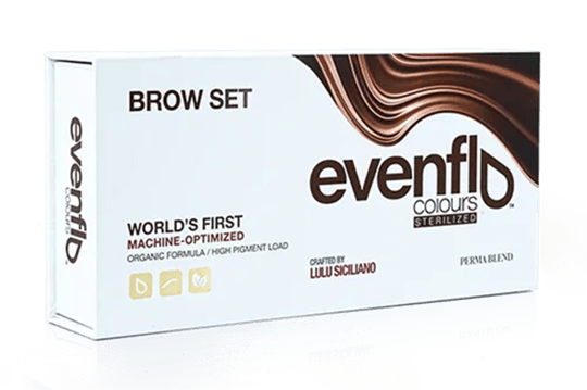 Perma Blend - Evenflo Brow Set - 5li Kalıcı Makyaj Boya Seti - 15 ml