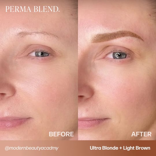Perma Blend Light Brown Kalıcı Makyaj Kaş Pigmenti 15ml