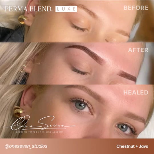 Perma Blend Luxe Chestnut – 15 ml Sıcak Kaş Pigmenti