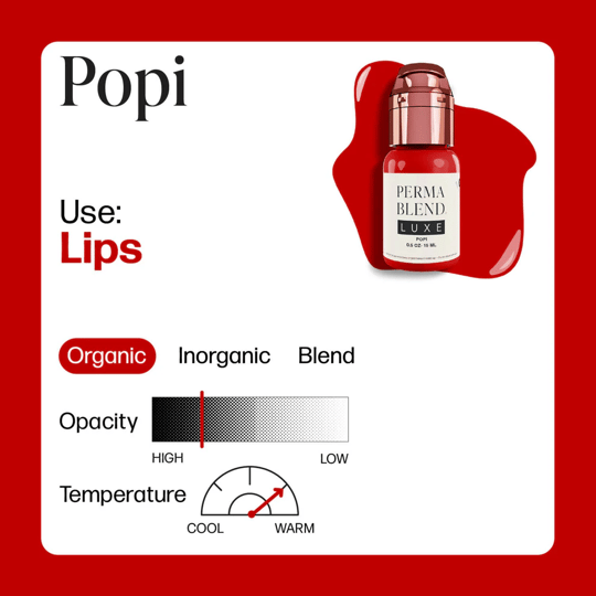 Perma Blend Luxe Popi Kalıcı Makyaj Dudak Pigmenti 15ml