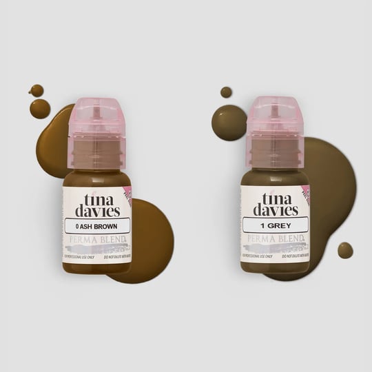 Perma Blend - Tina Davies I Love Ink Eyebrow Collection - 8x 15 ml