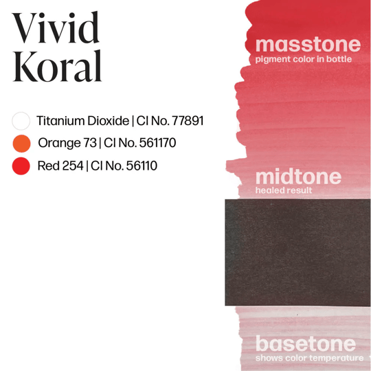 Perma Blend Luxe Vivid Koral Kalıcı Makyaj Dudak Pigmenti 15ml