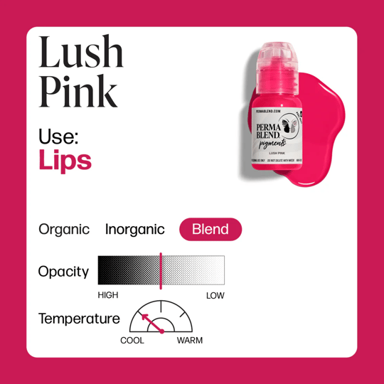 Perma Blend Lush Pink Kalıcı Makyaj Dudak Pigmenti 15ml