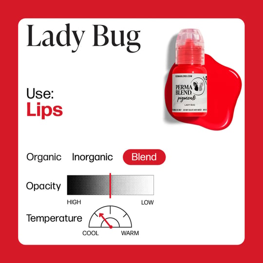 Perma Blend Sweet Lip Lady Bug Kalıcı Makyaj Dudak Pigmenti 15ml