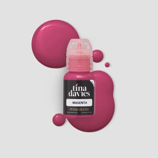 Perma Blend Tina Davies Collection Magenta – 15 ml Berry Pink Dudak Pigmenti