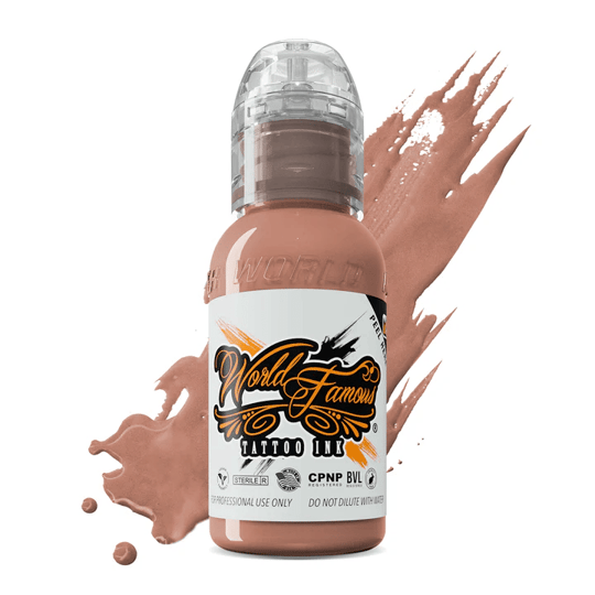 Pink Ribbon Tan Honey - World Famous Ink Dövme Boyası - 1oz/30ml