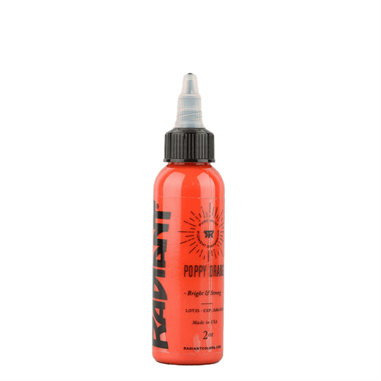 Poppy Orange - Radiant Tattoo Dövme Boyası - 2oz/60ml