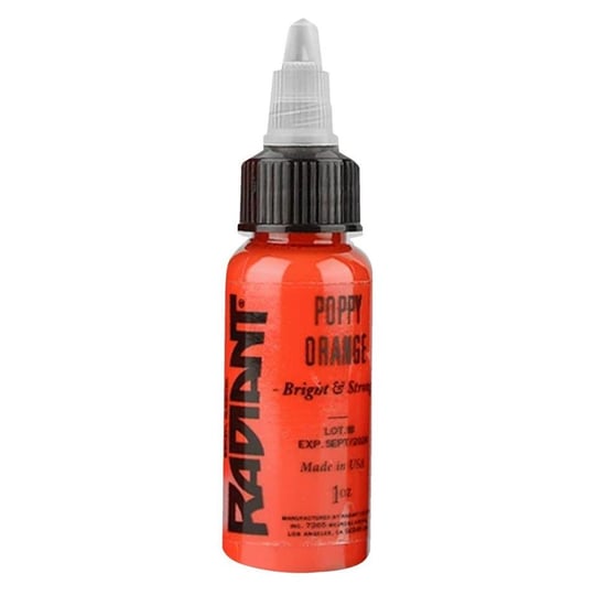 Poppy Orange -Radiant Tattoo Dövme Boyası  - 1oz/30ml