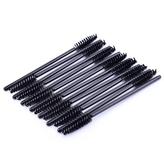Popu Disposable Eyelash Brush Black 50 Adet