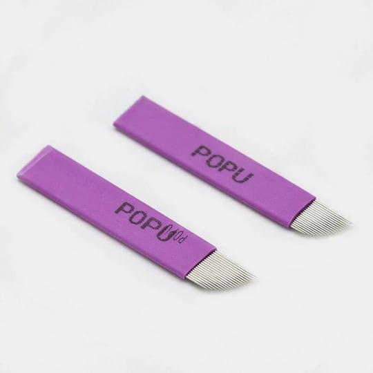 POPU Microblading İğnesi 18 Flat 0.18mm