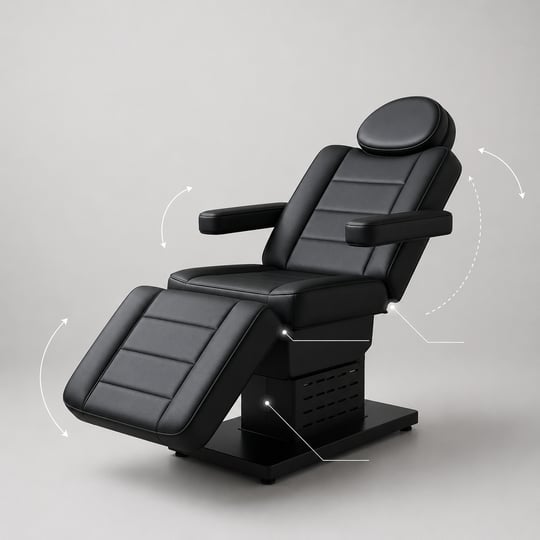 Dövme Koltuğu 3 Motorlu