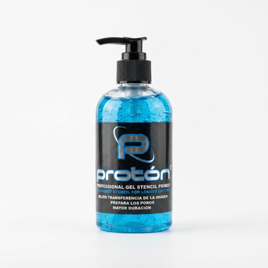 Proton Blue Stencil Prime Gel 8 oz / 240 ml Transfer Jeli