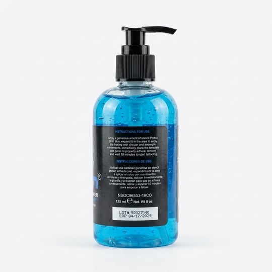 Proton Blue Stencil Prime Gel 8 oz / 240 ml Transfer Jeli