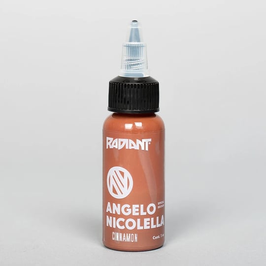 Radiant Colors Angelo Nicolella Cinnamon Kahverengi Dövme Boyası 1oz - 30ml