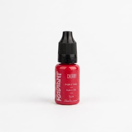 Radiant Colors Cherry Kiraz Kırmızısı Dövme Boyası 0,5oz - 15ml