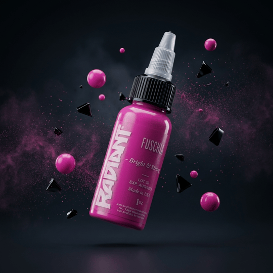 Radiant Colors Fuschia Fuşya Dövme Boyası 1oz - 30ml