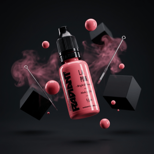 Radiant Colors LA Pink Pembe Dövme Boyası 0,5oz - 15ml
