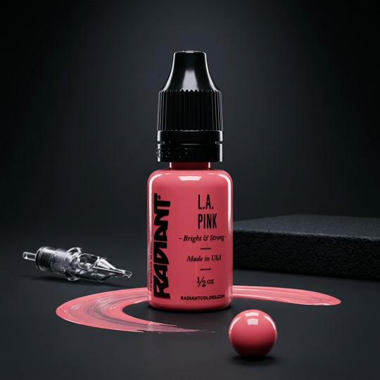 Radiant Colors LA Pink Pembe Dövme Boyası 0,5oz - 15ml