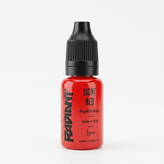 Radiant Colors Light Red Açık Kırmızı Dövme Boyası 1/2oz - 15ml