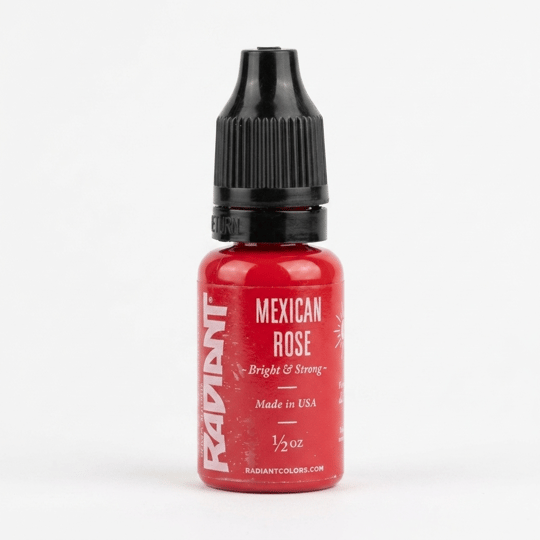 Radiant Colors Mexican Rose Kırmızı Dövme Boyası 1/2oz - 15ml