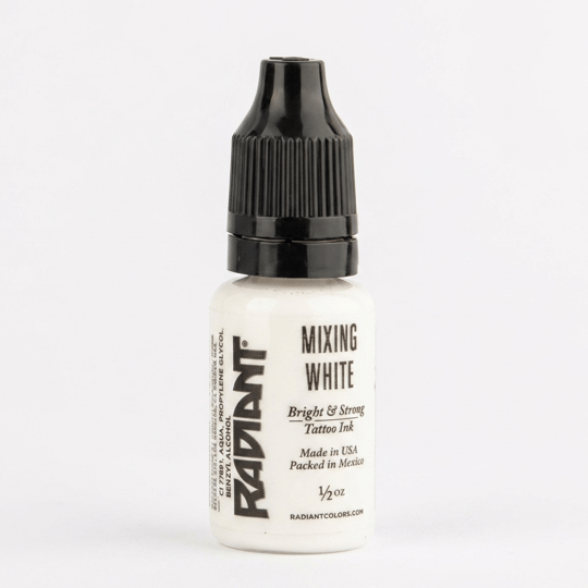 Radiant Colors Mixing White Beyaz Dövme Boyası 0,5oz - 15ml