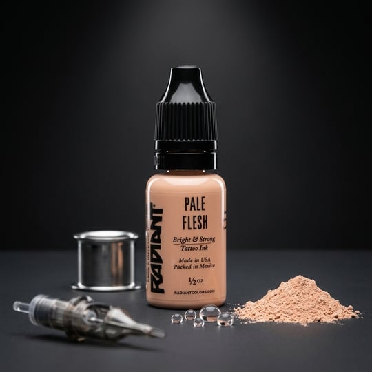 Radiant Colors Pale Flesh Ten Rengi Dövme Boyası 0,5oz - 15ml