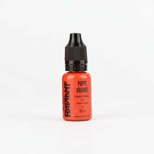 Radiant Colors Poppy Orange Turuncu Dövme Boyası 0,5oz - 15ml