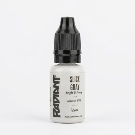 Radiant Colors Slick Gray Gri Dövme Boyası 0,5oz - 15ml