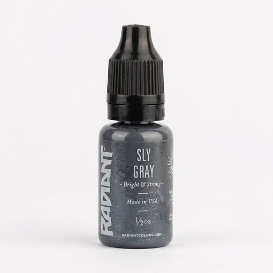 Radiant Colors Sly Gray Gri Dövme Boyası 0,5oz - 15ml