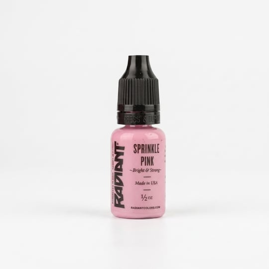 Radiant Colors Sprinkle Pink Pastel Pembe Dövme Boyası 1/2oz - 15ml