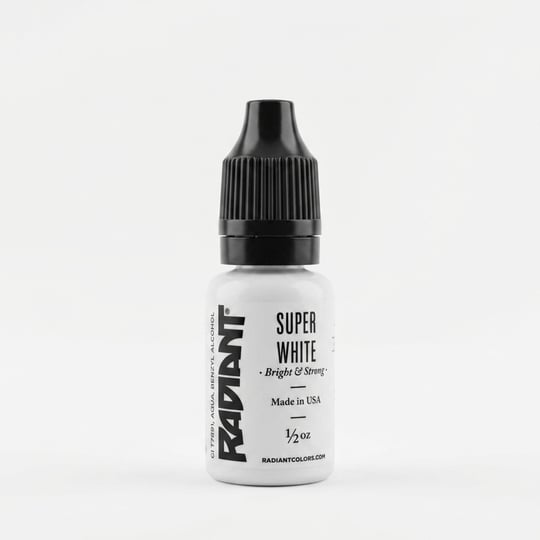Radiant Colors Super White Beyaz Dövme Boyası 1/2oz - 15ml