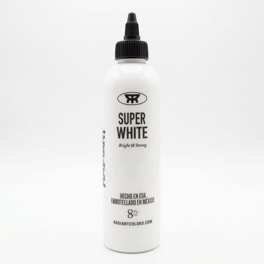 Radiant Tattoo Super White Beyaz Dövme Boyası 8oz / 240ml
