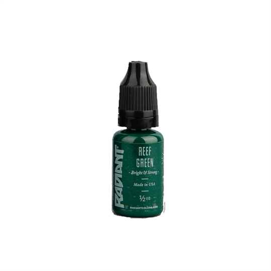 Reef Green - Radiant Tattoo Dövme Boyası - 0,5oz/15ml