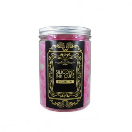 Silikon Boya Potası Pembe - 22*12 mm 100 Adet
