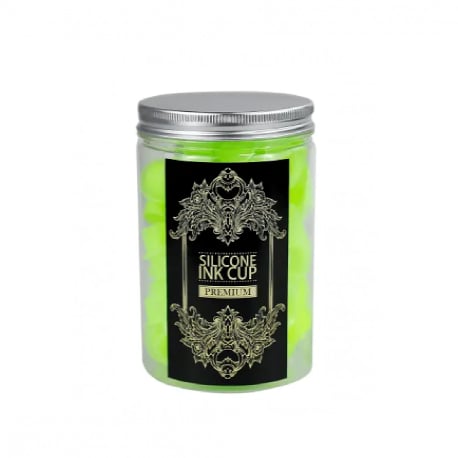 Silikon Boya Potası Yeşil - 22*12 mm 100 Adet