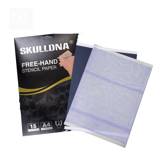 SKULLDNA Free-Hand Stencil Paper 15 Adet