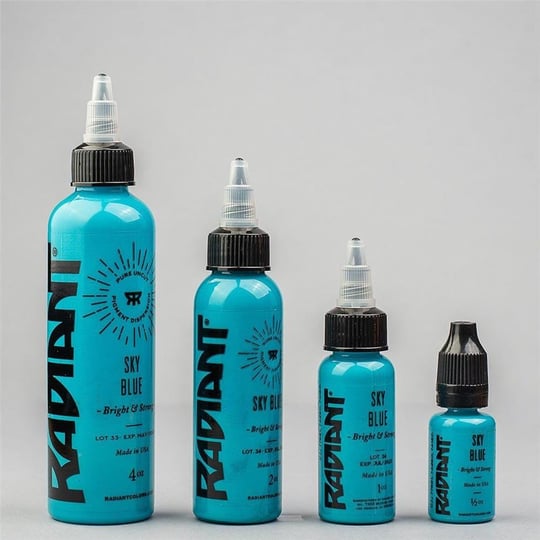 Sky Blue - Radiant Tattoo Dövme Boyası  - 1oz/30ml