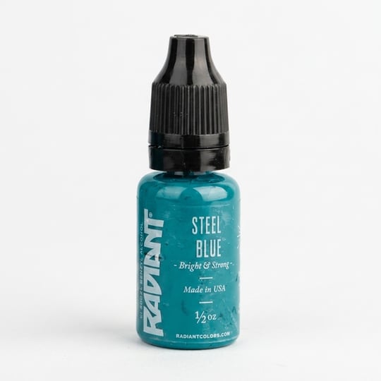Radiant Colors Steel Blue Mavi Dövme Boyası 1/2oz - 15ml