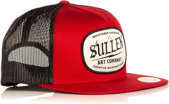 Sullen Fileli Şapka - Supply Snapback Tattoo Lifestyle Hat - Kırmızı